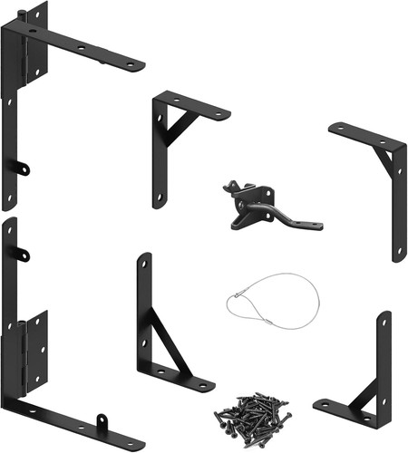 Gate frame fence kit with - gate,