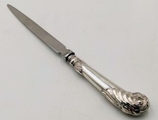 Antique Sterling Silver Letter