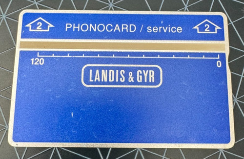 Landis gyr service phonocard - landis,