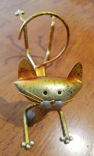 Metal Cat Wine Bottle Holder