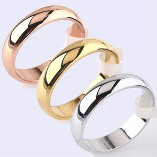 9ct ladies men mm plain - 3/4/6,