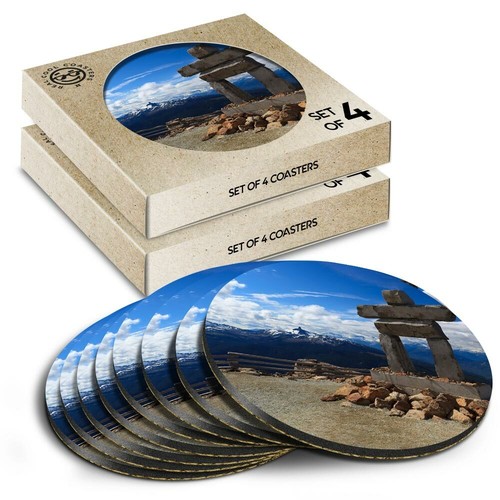 Round coasters the box - 8x,