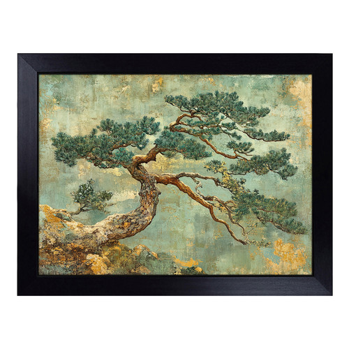 Japanese tree cushioned lap - japanese,