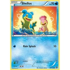 POKEMON CARD SHELLOS 28/114 NO
