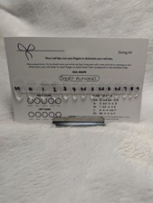 Short almond nail - short,