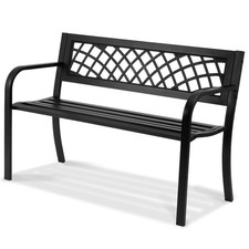 Outdoor Bench 46 in Metal