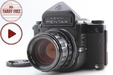 New Seals [Exc+5] Pentax 6x7 67 Eye Medium Format + T 105mm f2.4 Lens From JAPAN