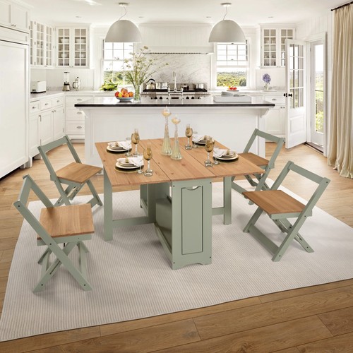 Butterfly dining table - table, set