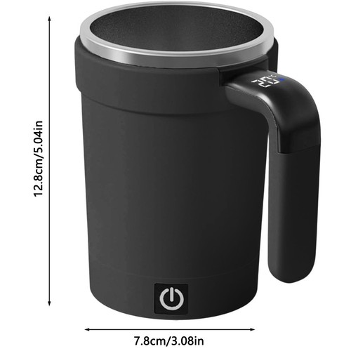 Self stirring coffee mug - stirring,