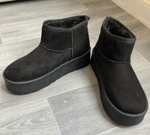 Black ankle boots - black,