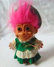 Russ Troll Doll Vintage Orange Hair