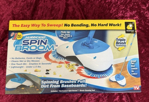 Hurricane spin broom seen - broom, as