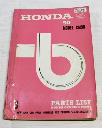 Honda cm90 illustrated - honda,