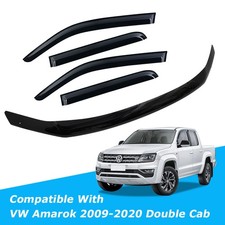 Wind Deflector Bonnet Protector Guard Body Kit For VW Amarok 2009-2022 Doube Cab