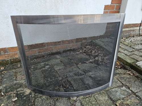 Fire guard screen for - fire, open