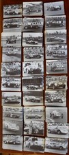 30 Old Motor Racing Postcards