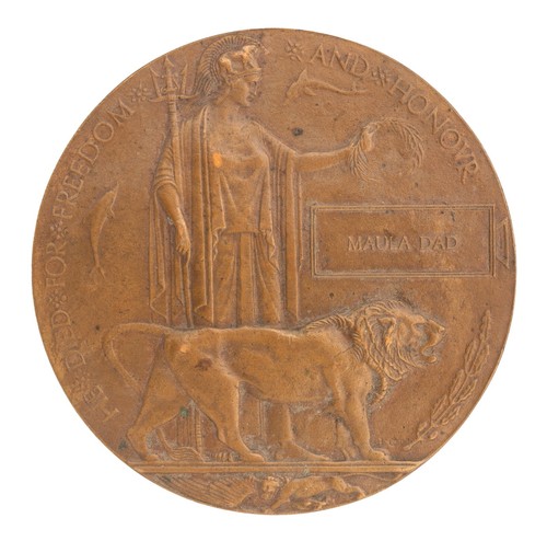 Ww1 memorial plaque maula - plaque,