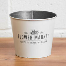Set of 2 Cream Flower Market