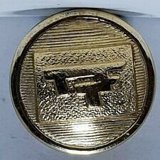 Townsend Thoresen 19.5mm Gilt button unbranded