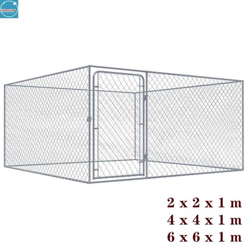 Outdoor dog kennel galvanised - kennel,