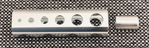 Satin aluminum parking brake - satin,