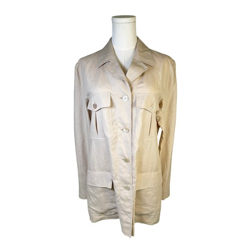 Max mara 100 linen - linen, safari
