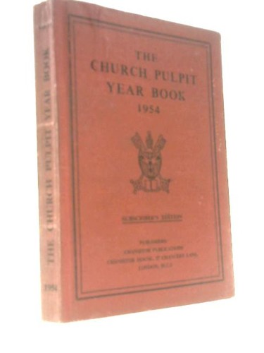 The church pulpit year book - the,