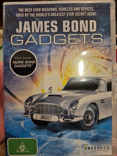 James bond gadgets dvd - james,