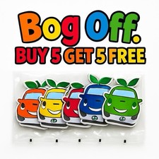 Car Air Fresheners Extra Thick Long LASTTNG 5 individual Pack Amazing Scent