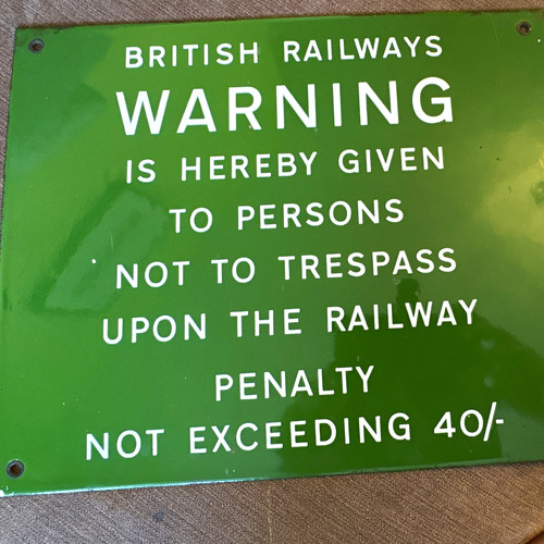 British railways enamel - br(s),