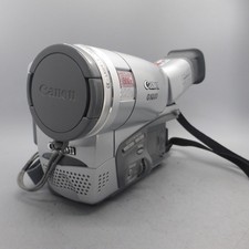 Canon G1000 Handheld 8mm Cassette Camcorder Silver Tested