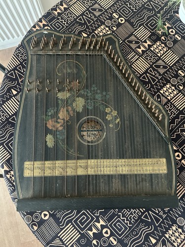 Zither auto harp antique - zither, auto-harp.