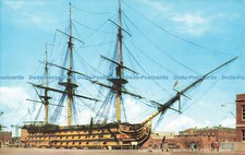 R681256 H. M. S. Victory. Berthed at Portsmouth. J. Salmon Ltd. Cameracolour. 19