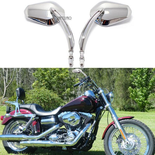 Chrome motorcycle rearview - motorcycle,