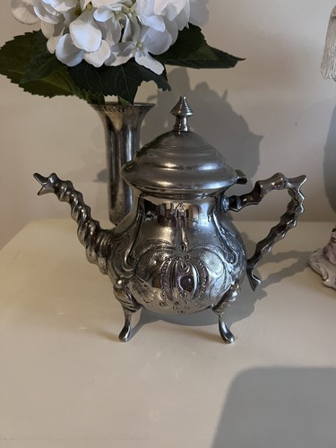 Vintage moroccan silver - silver, plate