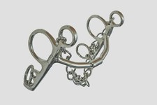 Expert Bits Comfy Barrel Pelham - Myler comfort snaffle action 