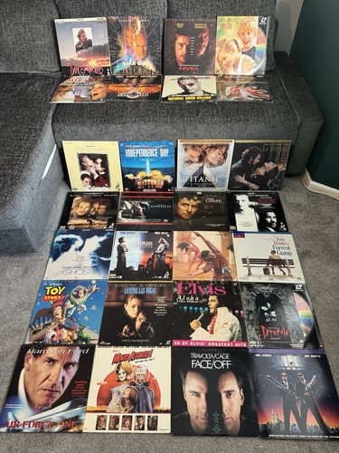 Laser disc job lot free - 41,