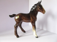 BESWICK LARGE SHIRE FOAL HORSE