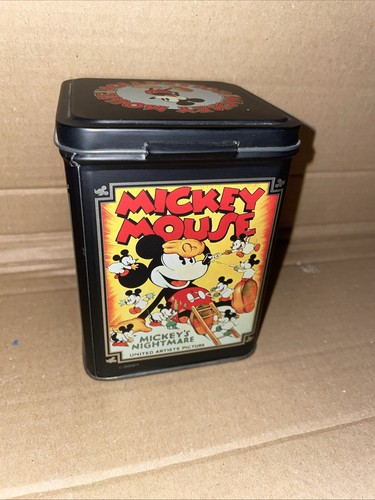 Vintage mickey mouse tin with - mickey,