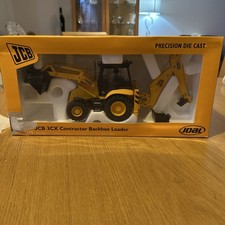 Joal 189 1:25 Scale JCB 3CX Contractor Backhoe Loader Diecast Model