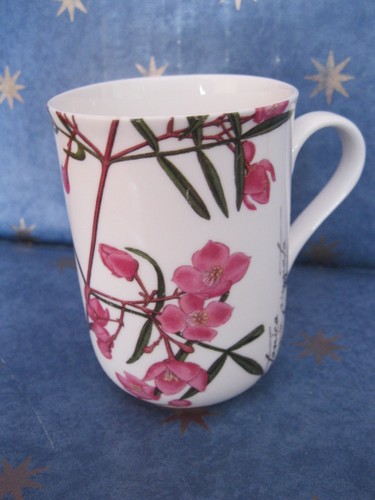 Pink boronia mug - boronia,