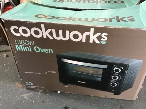 Cookworks 20l mini oven - cookworks,