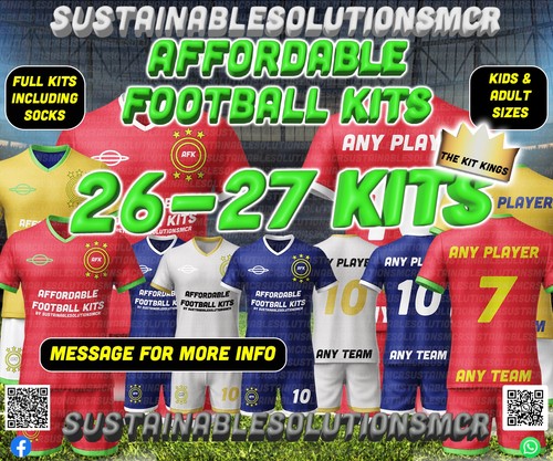 Kids adult football - 26/27, &