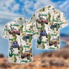 Jeep Cactus Desert Hawaiian