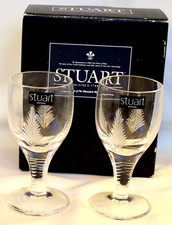 Pair Stuart Crystal