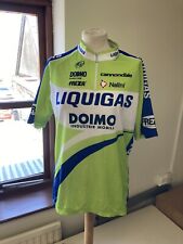 Nalini Liquigas Cycling Jersey Green 2010 Tour De France Size 7 Made In Italy