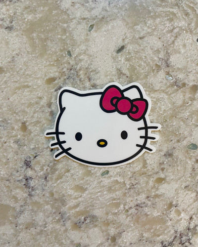 Hello kitty sticker gloss - sticker, l