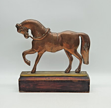 Antique Victorian Brass Horse