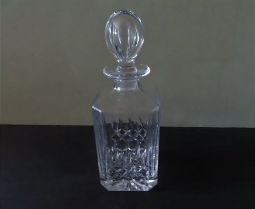 Thomas webb square cut glass - square,