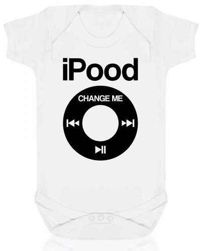 Ipood babygrow funny baby - ipood,